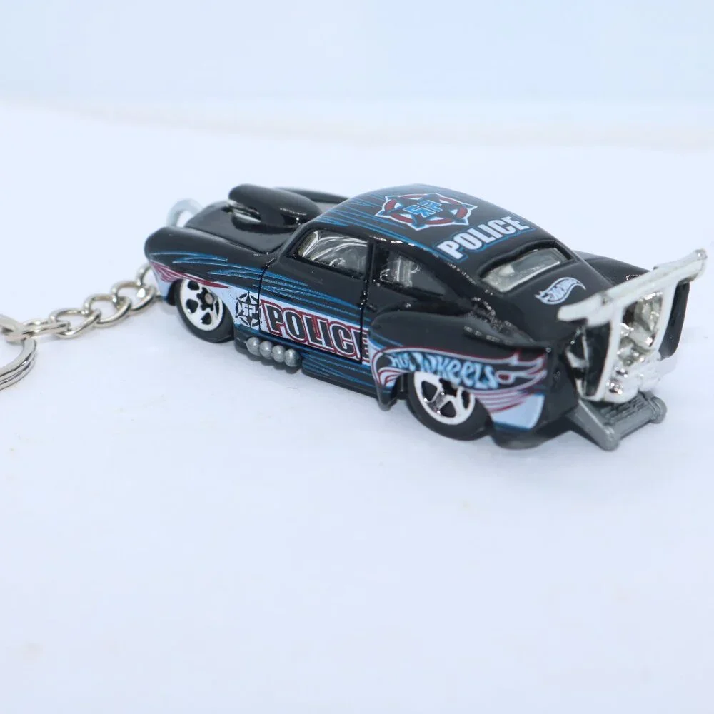 Hot Wheels 2001 Jaded Police version custom keychain 1/64 scale